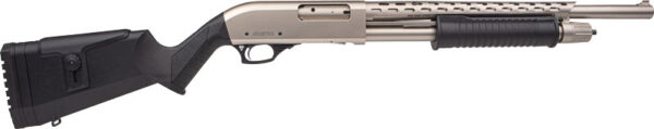 ROCK ISLAND PUMP SHOTGUN 12GA - 18.5" 5RD 3" NICKEL FINISH