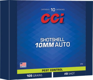 CCI SHOTSHELL 10MM 105GR - #9 SHOT 10RD 20BX/CS