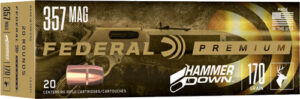 FEDERAL HAMMER DOWN 357 MAG - 170GR JSP 20RD 10BX/CS