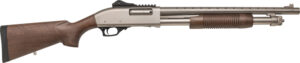 TOKAREV TX3 PUMP 12GA 3" 18.5" - 5RD NICKEL WOOD