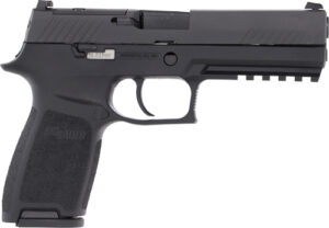 SIG P320 9MM 4.7" SIGLITE - STRIKER OR (2)10RD BLACK STEEL