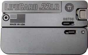 TRAILBLAZER LIFECARD 22WMR - SINGLE SHOT BLK