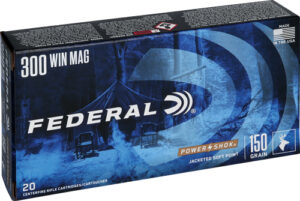 FEDERAL POWER-SHOK 300 WIN MAG - 150GR SP 20RD 10BX/CS
