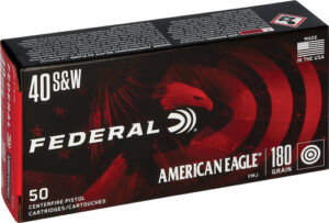FEDERAL AE 40 SW 180GR FMJ-TC - 50RD 20BX/CS
