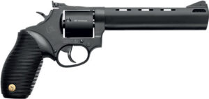 TAURUS 692 38/357/9MM 6.5" ADJ - 7-SHOT PORTED MATTE BLK RIBBER