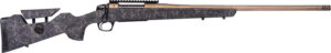 CVA CASCADE LR HUNTER 7MM PRC - 24" RAIL BRNZ/BLACK W/BRNZ WEB