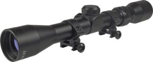 TRUGLO SCOPE BUCKLINE 3-9X32MM - BDC BLACK W/WEAVER RINGS