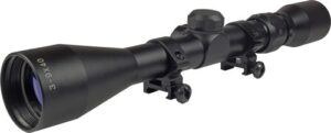 TRUGLO SCOPE BUCKLINE 3-9X40MM - BDC BLACK W/WEAVER RINGS