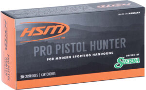 HSM PRO PISTOL 10MM 180GR - JHP 20RD 20BX/CS