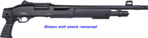 IVER JOHNSON PUMP 12GA 3" 18" - CYL BLUED QD PISTOL GRIP STOCK