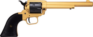 HERITAGE 22LR 6.50" FS - GOLD POLYMER GRIP