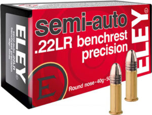 ELEY PRECISION 22LR 40GR SEMI - AUTO BENCHREST 50RD 100BX/CS
