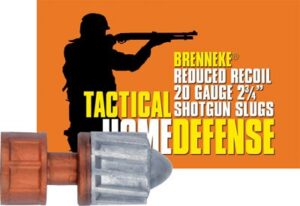 BRENNEKE USA LOW RECOIL 20GA - 2.75" 3/4OZ SLUG 5RD 50BX/CS