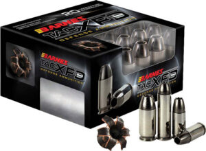 BARNES TAC-XPD 9MM LUGER +P - 115GR TAC XP 20RD 10BX/CS