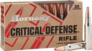 HORNADY CRITICAL DEFENSE 223 - REM 73GR FTX 20RD 10BX/CS