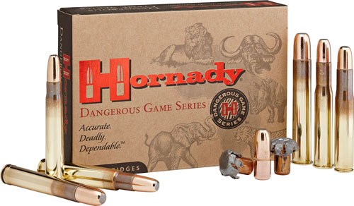 HORNADY 375 RUGER 300GR DGX - BONDED 20RD 6BX/CS