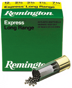 REMINGTON EXPRESS 12GA 2.75" - 1-1/4OZ #7.5 25RD 10BX/CS