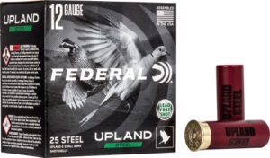 FEDERAL UPLAND STEEL 12GA - 2.75" 1-1/8OZ #7.5 25RD 10BX/C