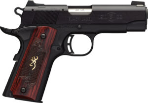 BROWNING 1911-22 MEDALLION - COMPACT 22LR 3.6"FS BLK/RSWD