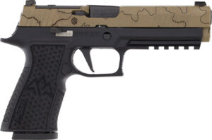 SIG P320 XTEN ENDURE 10MM 5" - XRAY3 (3)15RD TAN TOPO/BLACK