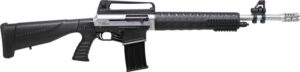 IVER JOHNSON STRYKER 12GA 3" - 20" 5RD NICKEL BLACK