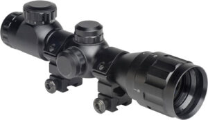 HATSAN OPTIMA 4x32CE AO - COMPACT SCOPE W/ RINGS & CAPS