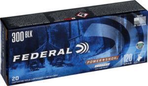FEDERAL POWER-SHOK 300 AAC - 120GR COPPER HP 20RD 10BX/CS