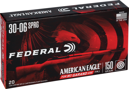 FEDERAL AE M1 GARAND 30-06 - 150GR FMJ 20RD 10BX/CS - Image 2