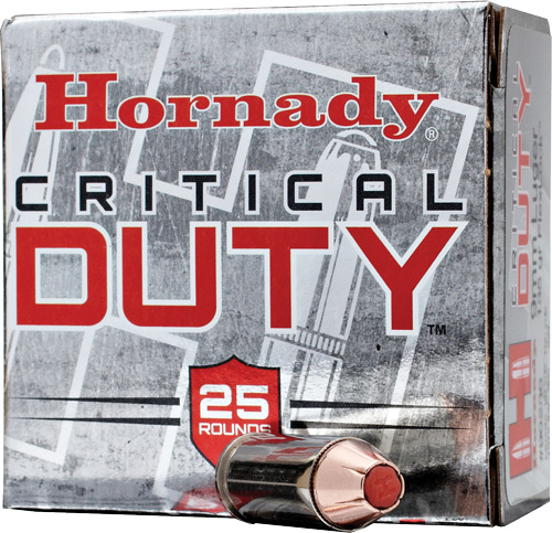 HORNADY CRITICAL DUTY 9MM - LUGER +P 135GR 25RD 10BX/CS - Image 2