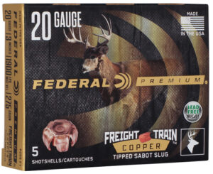 FEDERAL FREIGHT TRAIN 20GA 3" - 275GR SABOT 5RD 50BX/CS