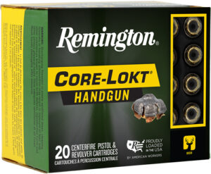 REMINGTON 357 MAG 180GR - CORE-LOKT JHP 20RD 10BX/CS
