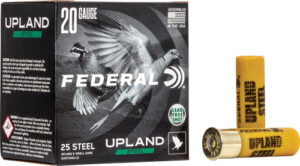 FEDERAL UPLAND 20GA 2.75" - 3/4OZ #6 1500FPS 25RD 10BX/CS
