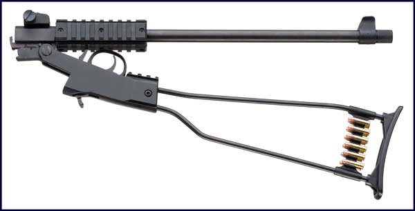 CHIAPPA LITTLE BADGER 22WMR - 1/2X28" THREADED BLACK MATTE - Image 2