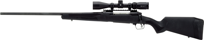 SAVAGE 110 APEX HNTER XP 6.5CM - LH 3-9X40 BLACK/BLACK ADJ LOP