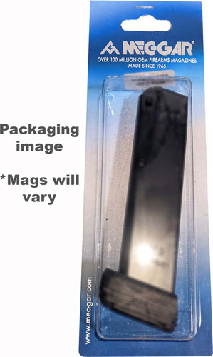 MEC-GAR MAGAZINE 1911 GOVT. - 9MM LUGER 10RD AFC-BLACK - Image 2
