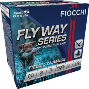 FIOCCHI FLYWAY 20GA 3" 7/8OZ - #3 1500FPS 25RD 10BX/CS