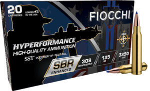 FIOCCHI 308 WIN SBR ENHANCED - 125GR SST 20RD 10BX/CS