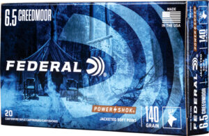 FEDERAL POWER-SHOK 6.5 CM - 140GR SP 20RD 10BX/CS