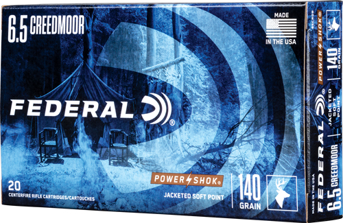 FEDERAL POWER-SHOK 6.5 CM - 140GR SP 20RD 10BX/CS