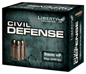 LIBERTY CIVIL DEFENSE - 9MM LUGER 50GR HP 20RD 10BX/CS