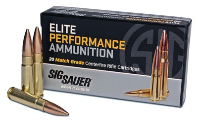 SIG AMMO 300 AAC 125GR OPEN - TIP MATCH 20RD 25BX/CS