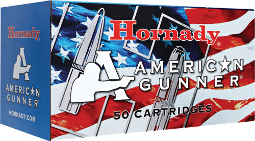 HORNADY AMMO AMERICAN GUNNER - 223 REM 55GR JHP 50RD 10BX/CS