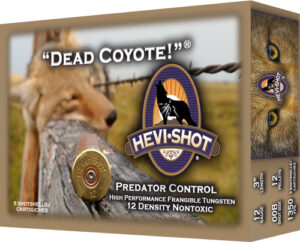 HEVI-SHOT DEAD COYOTE 12GA 3" - 1-1/2OZ #T 10RD 10BX/CS