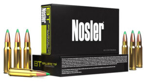 NOSLER BT 308 WIN 165GR - BALLISTIC TIP 20RD 10BX/CS