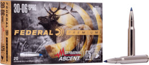FEDERAL 30-06 175GR TERMINAL - ASCENT 20RD 10BX/CS