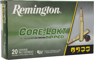 REMINGTON 270 WIN 130GR TIPPED - CORE-LOKT 20RD 10BX/CS