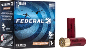 FEDERAL SPEED SHOK 12GA 3" - 1-1/4OZ #BB 1450FPS 25RD 10B/C
