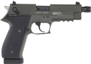 GERMAN SPORT FIREFLY 22LR - 4.9" FS 13RD THREADED GREEN