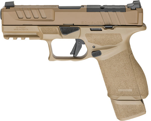 SPRINGFIELD ECHELON 9MM 4" - COMPACT 15/18RD FDE W/U-NOTCH - Image 2