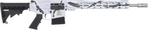 GLFA AR10 RIFLE 6.5CM 20" S/S - BBL 10-SHOT PURSUIT SNOW CAMO